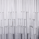 Люстра круглая с прозрачными стеклянными трубками Nembus варинант исполнения - 3 | Loft Concept в Твери