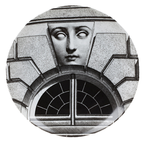 Декоративная тарелка Fornasetti 30.CR.BW.R01-212