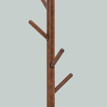 Напольная вешалка из массива бука Branches Hangers Dark варинант исполнения - 3 | Loft Concept в Твери