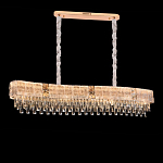 Люстра волнистой формы с каскадом из прозрачного хрусталя Constant Sparks варинант исполнения - 2 | Loft Concept в Твери