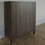 Комод Elsa Dreams Walnut Двухстворчатый  варинант исполнения - 7 | Loft Concept в Твери