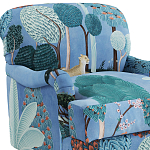 Дизайнерское классической формы на колесиках Trumann Armchair варинант исполнения - 3 | Loft Concept в Твери