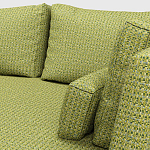 Мебельная ткань Шенилл светло-зеленый цвет 142 см T4-51 варинант исполнения - 12 | Loft Concept в Твери