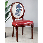 Стул French Owl with a rose варинант исполнения - 11 | Loft Concept в Твери