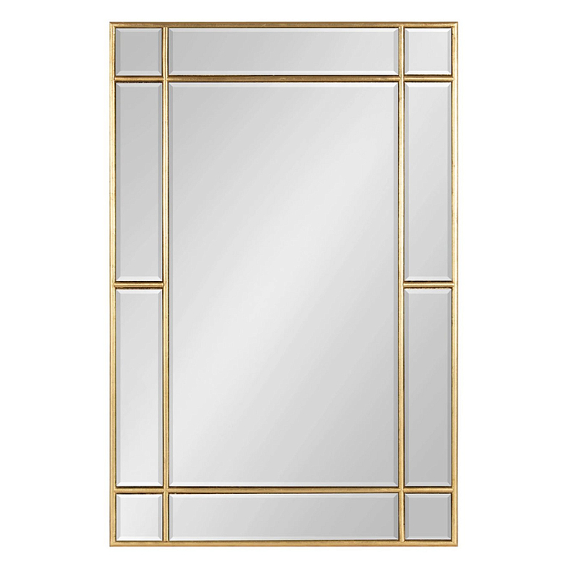 Зеркало настенное прямоугольное Mirror from Sections Черный Золотой Серебряный Зеркало настенное прямоугольное Mirror from Sections Черный Золотой Серебряный в Твери | Loft Concept