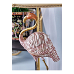 Настольная лампа с абажуром Розовый Фламинго Porcelain Flamingo Lamp варинант исполнения - 3 | Loft Concept в Твери