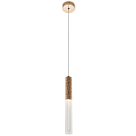 Подвесной светильник Dew Drops Tube Gold Hanging Lamp варинант исполнения - 3 | Loft Concept в Твери