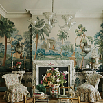 Обои ручная роспись River Scenes of Bengal Kolkata варинант исполнения - 4 | Loft Concept в Твери