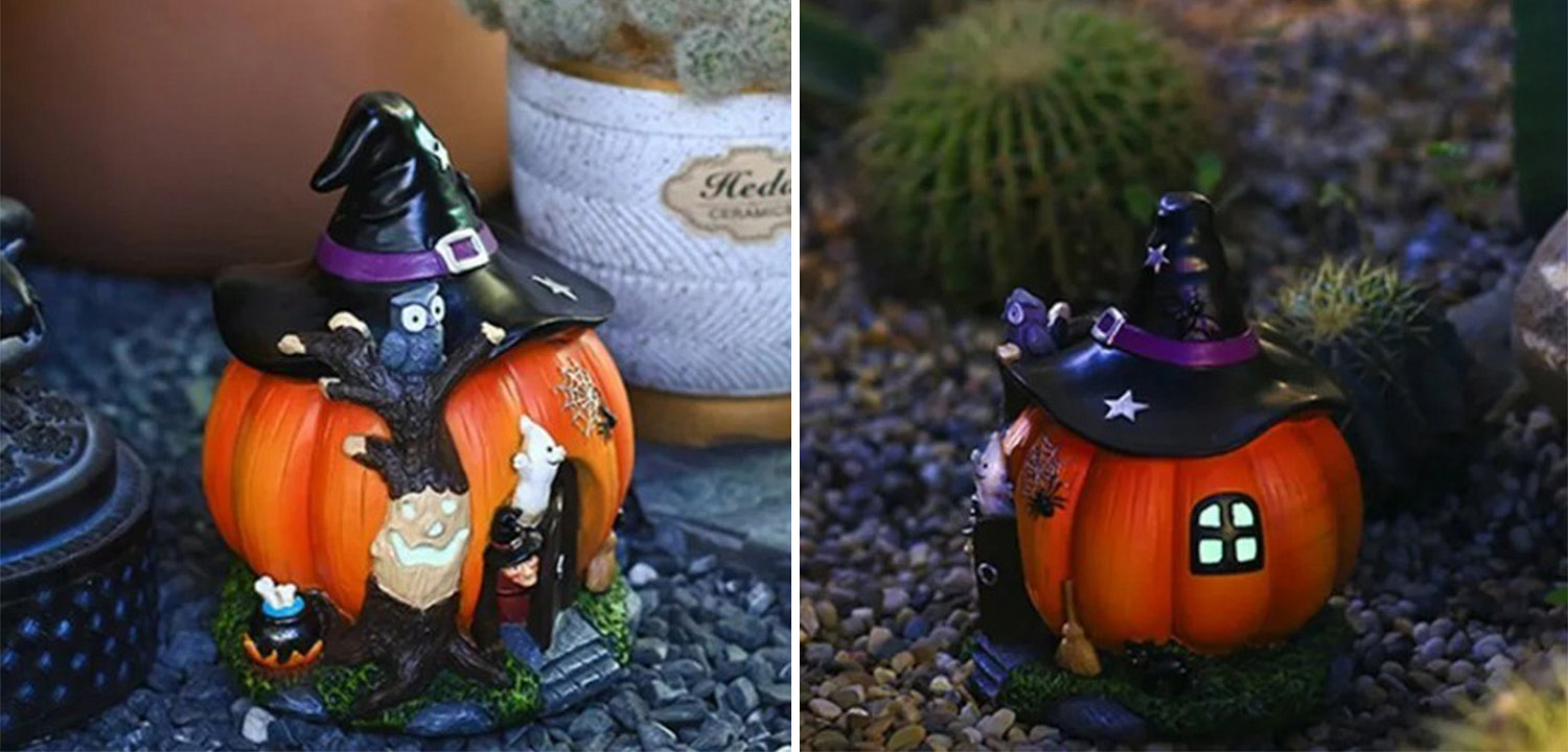 Статуэтка Pumpkin House Witch Статуэтка Pumpkin House Witch - Loft-Concept в Твери