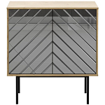 Шкаф-буфет с зеркальным декором Serena Cupboard варинант исполнения - 2 | Loft Concept в Твери