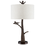 Настольная лампа с корпусом в виде ствола дерева с насекомым Twiglly варинант исполнения - 4 | Loft Concept в Твери