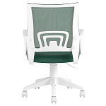 Офисное кресло с основанием из белого пластика Desk chairs Green варинант исполнения - 4 | Loft Concept в Твери