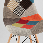 Стул с обивкой в технике пэчворк DSW варинант исполнения - 7 | Loft Concept в Твери