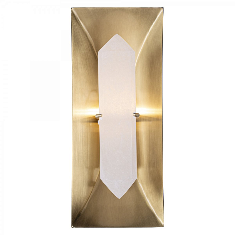 Бра HALCYON Rectangle Sconce Латунь в Твери | Loft Concept 