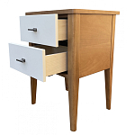 Тумба прикроватная с 2-мя ящиками Tasteful Furniture Light варинант исполнения - 2 | Loft Concept в Твери