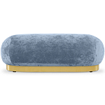 Длинный овальный пуф Ambrose Soft Oval Pouf варинант исполнения - 2 | Loft Concept в Твери