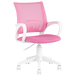 Офисное кресло с основанием из белого пластика Desk chairs Pink варинант исполнения - 1 | Loft Concept в Твери