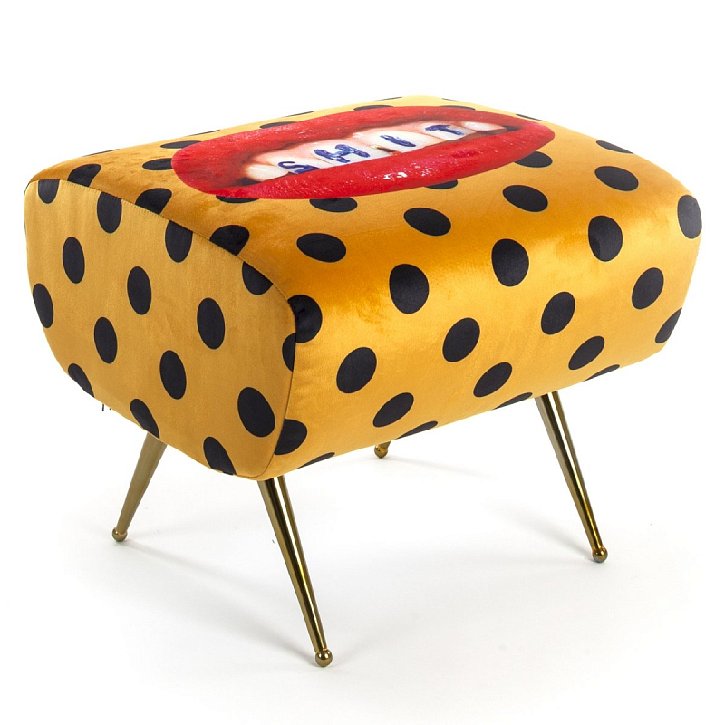 Оттоманка Seletti Pouf Shit Желтый Латунь Оттоманка Seletti Pouf Shit Желтый Латунь в Твери | Loft Concept