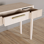 Элегантная Консоль Primo с выдвижным ящиком Светлый дуб варинант исполнения - 4 | Loft Concept в Твери