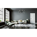 Люстра черного цвета на штанге Noir Supernova варинант исполнения - 3 | Loft Concept в Твери