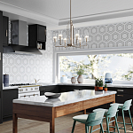  Люстра с прозрачными рифлеными цилиндрическими плафонами Kichler варинант исполнения - 26 | Loft Concept в Твери