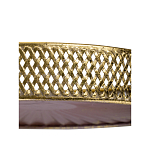 Поднос железный Gold Mesh варинант исполнения - 4 | Loft Concept в Твери