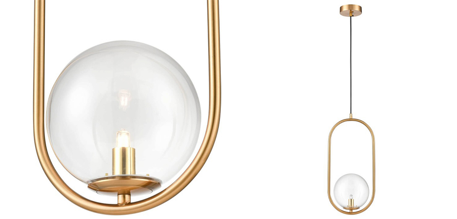 Подвесной светильник B.LUX C Ball oval gold Подвесной светильник B.LUX C Ball oval gold - Loft-Concept в Твери