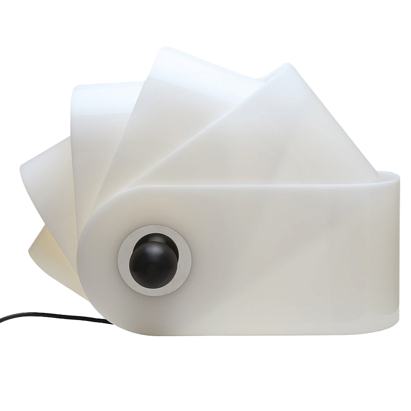 Настольная дизайнерская лампа Poltronova Ghepre Table Lamp Прозрачный белый Прозрачный красный в Твери | Loft Concept 