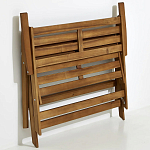 Деревянная садовая скамейка складная Gary Wood Bench варинант исполнения - 2 | Loft Concept в Твери