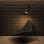 Гипсовая 3D Панель M-26 варинант исполнения - 2 | Loft Concept в Твери