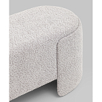 Банкетка Taks букле светло-серый варинант исполнения - 3 | Loft Concept в Твери