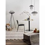 Торшер с трехъярусным плафоном из металлической сетки Metal Mesh Floor Lamp варинант исполнения - 1 | Loft Concept в Твери