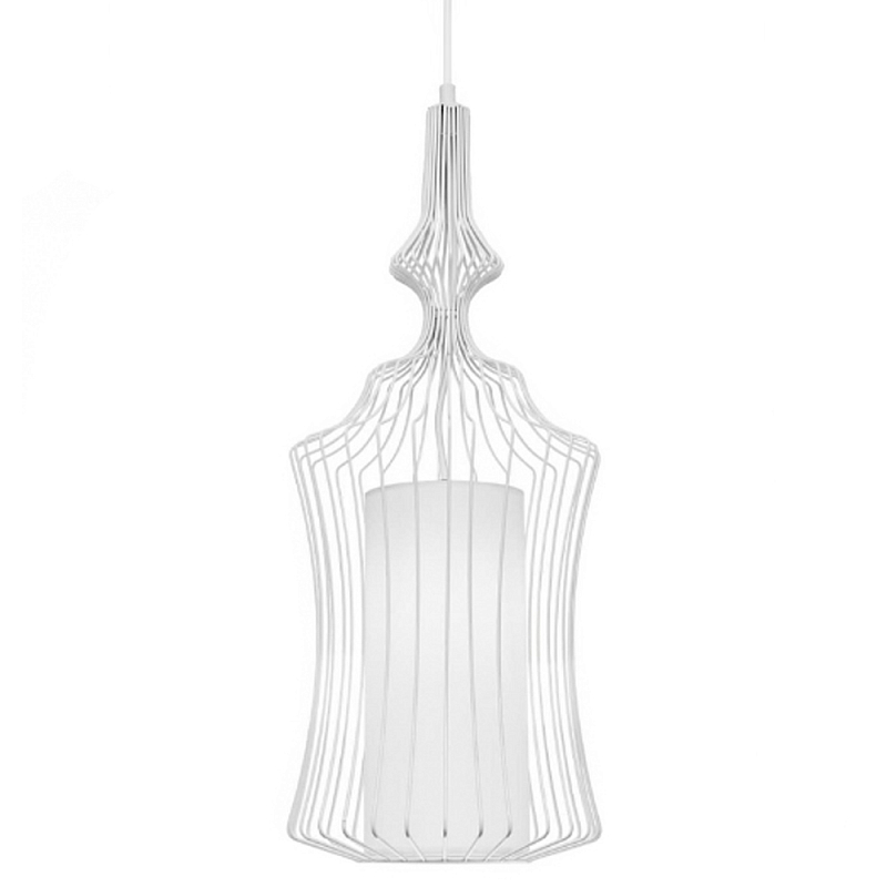 Подвесной светильник Wire Dream Pendant 4 Белый Белый Подвесной светильник Wire Dream Pendant 4 Белый Белый в Твери | Loft Concept