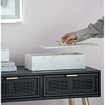 Шкатулка из белого мрамора Save Time варинант исполнения - 4 | Loft Concept в Твери