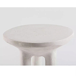 Дизайнерский журнальный стол белый на 3-х ножках в виде ступней African table варинант исполнения - 1 | Loft Concept в Твери