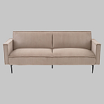 Диван современный вельветовый прямой Worcester Бежевый  варинант исполнения - 2 | Loft Concept в Твери