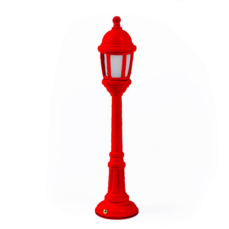 Настольная лампа Seletti Street Lamp Dining Red Красный Настольная лампа Seletti Street Lamp Dining Red Красный в Твери | Loft Concept