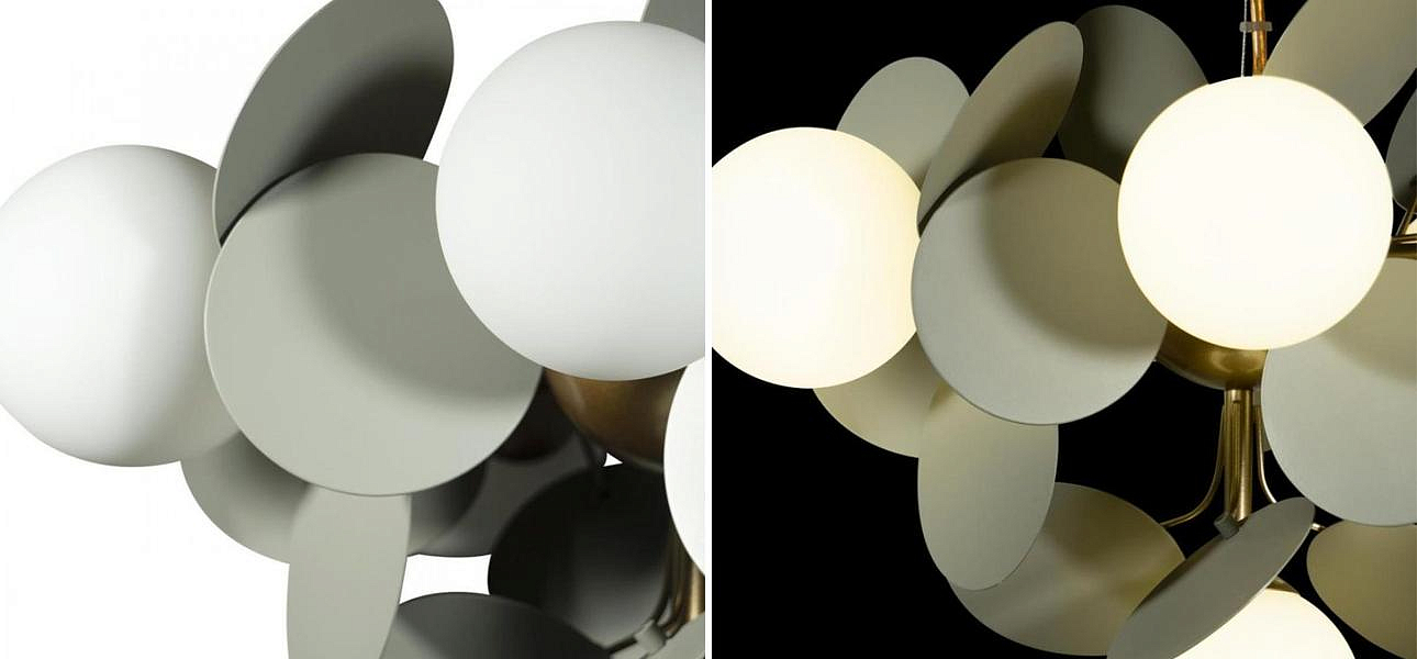 Люстра MATISSE Chandelier circle Gray 6 ламп Люстра MATISSE Chandelier circle Gray 6 ламп - Loft-Concept в Твери