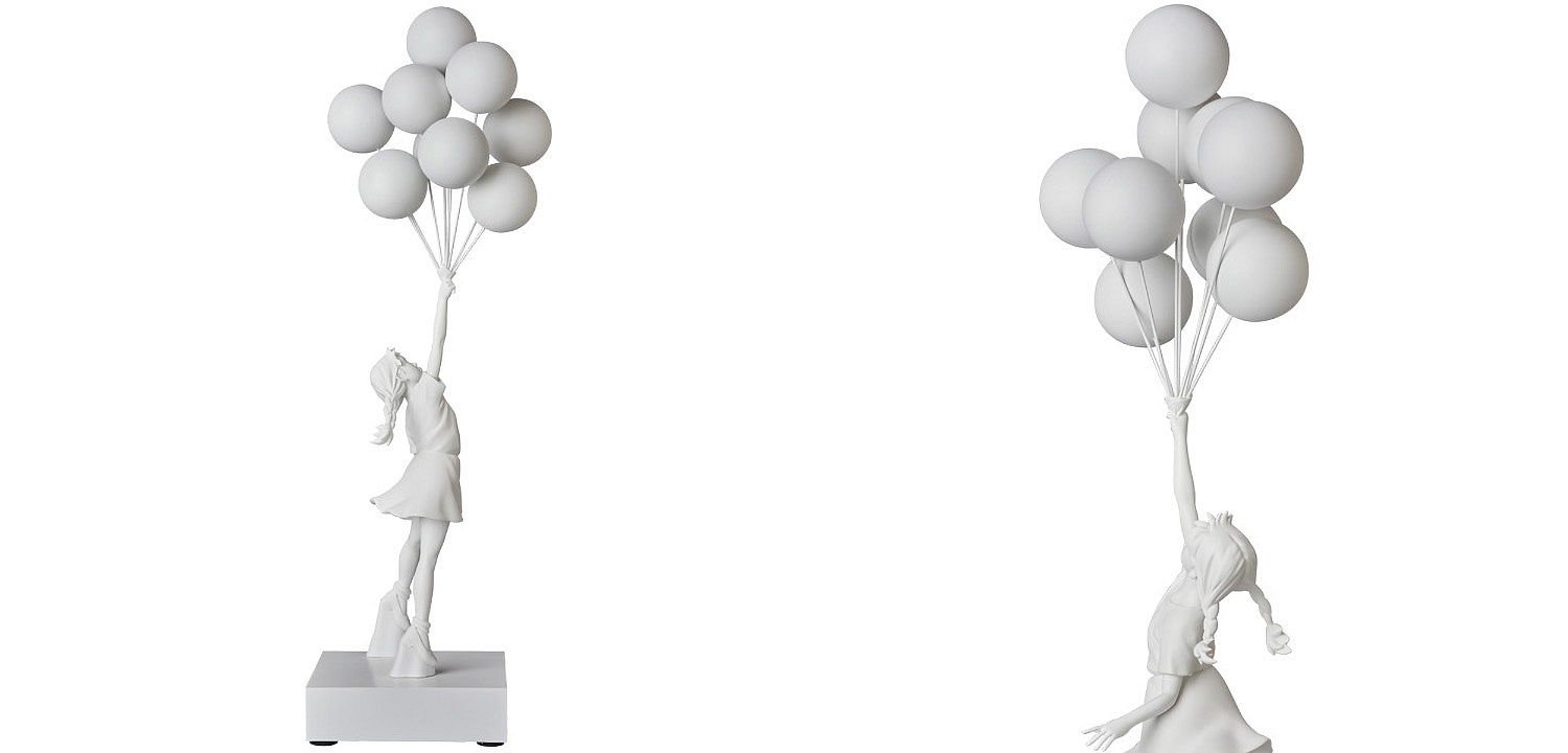 Статуэтка Flying Balloons Girl white Статуэтка Flying Balloons Girl white - Loft-Concept в Твери