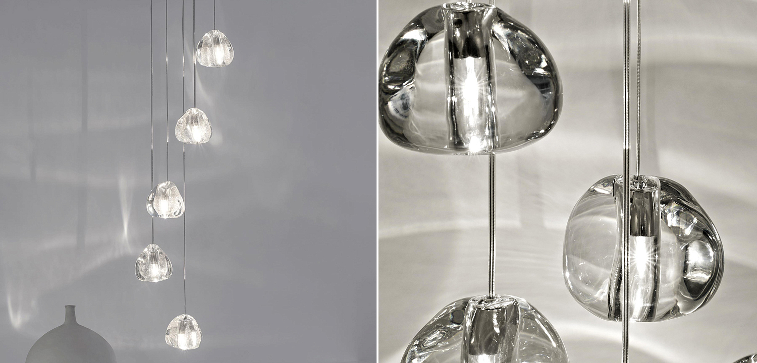 Подвесной светильник Mizu 1 Suspension Lamp Silver Подвесной светильник Mizu 1 Suspension Lamp Silver - Loft-Concept в Твери