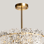 Люстра многоярусная с объемными прозрачными цветами Hanging Flowers варинант исполнения - 10 | Loft Concept в Твери