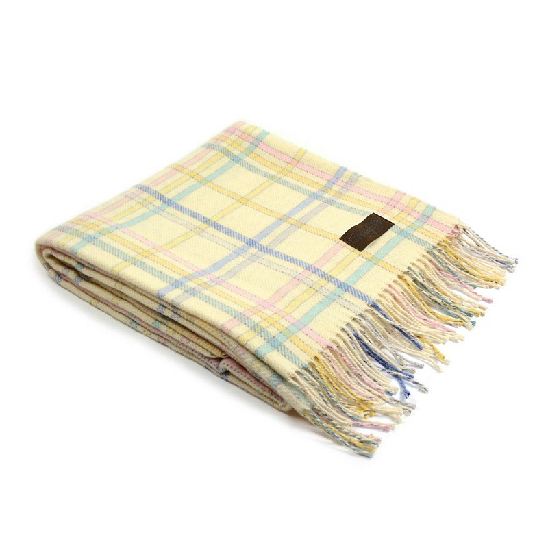 Плед DOLCEZZA T/L 0001 Marzotto Кремовый в Твери | Loft Concept 