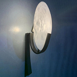 Бра с мраморным рассеивателем овальной формы Torch варинант исполнения - 7 | Loft Concept в Твери