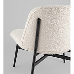 Кресло лаунж Ease белый варинант исполнения - 3 | Loft Concept в Твери