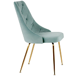 Стул в мятной велюровой обивке Ward Mint Velour Chair варинант исполнения - 3 | Loft Concept в Твери