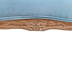 Кресло Ava Classical Armchair light blue velour варинант исполнения - 6 | Loft Concept в Твери