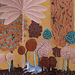 Мебельная ткань Oasis Terracotta Велюр  варинант исполнения - 1 | Loft Concept в Твери