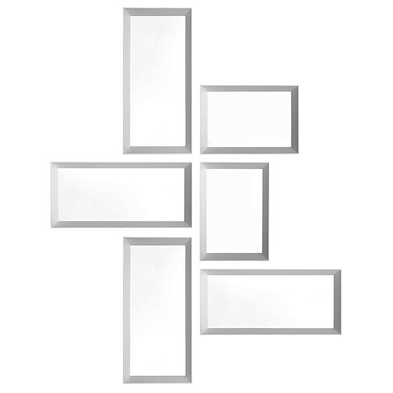 Дизайнерское настенное зеркало Gio Ponti D.950.1 Mirror Белый Зеркало Дизайнерское настенное зеркало Gio Ponti D.950.1 Mirror Белый Зеркало в Твери | Loft Concept