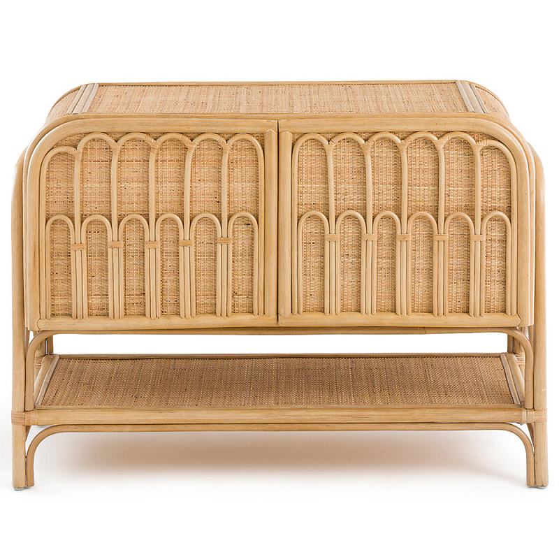 Шкаф-буфет из плетеного ротанга Joelle Wicker Furniture Древесина Шкаф-буфет из плетеного ротанга Joelle Wicker Furniture Древесина в Твери | Loft Concept