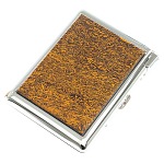 Портсигар с газовой зажигалкой из натурального камня Яшма Змеиная Stone Cigarettes Cases варинант исполнения - 6 | Loft Concept в Твери